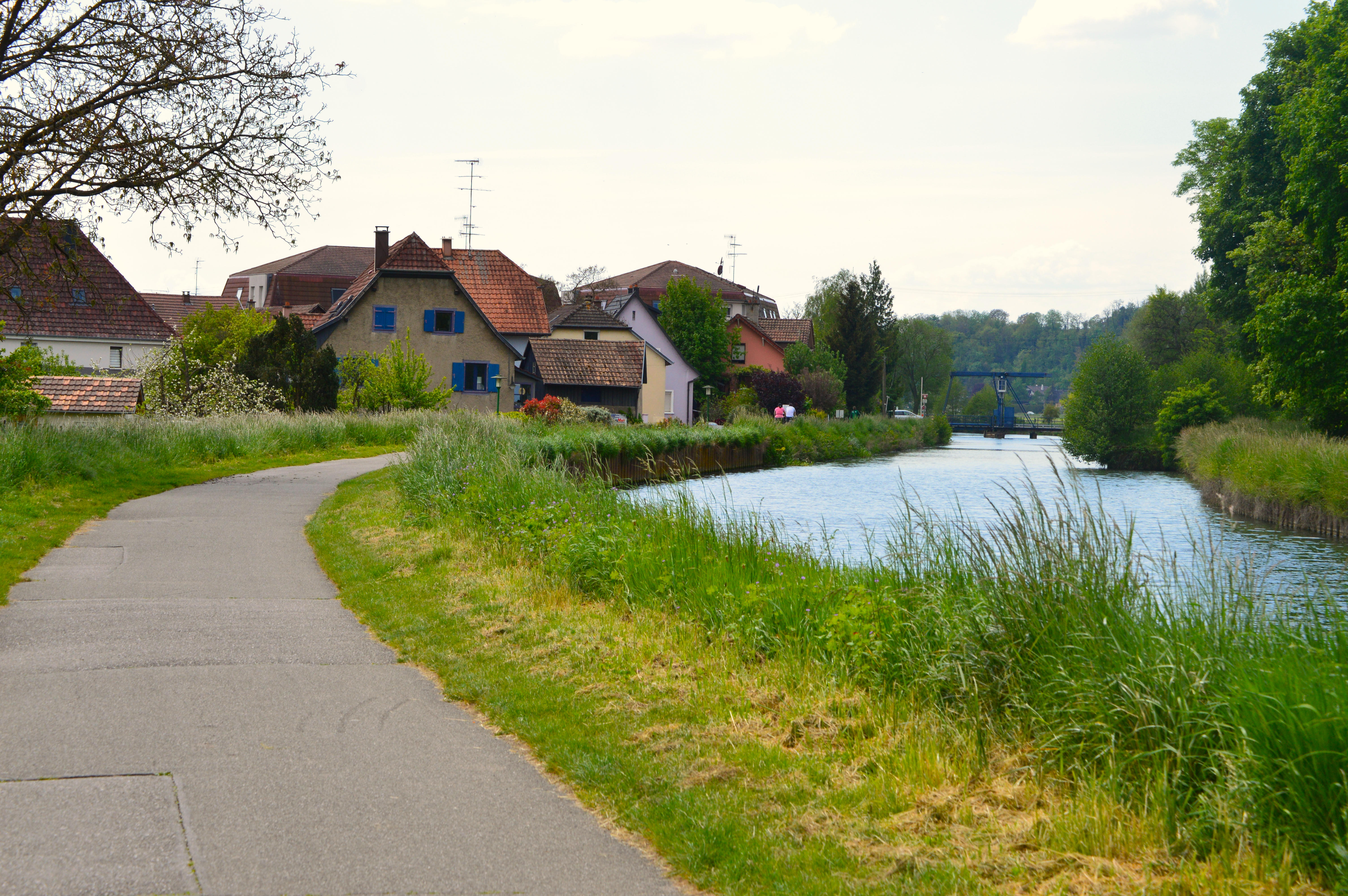 Chemin du canal du Rhone au Rhin